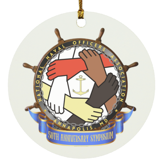 50th Anniversary Circle Ornament