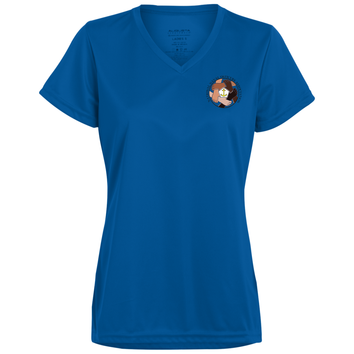 Ladies’ Moisture-Wicking V-Neck Tee