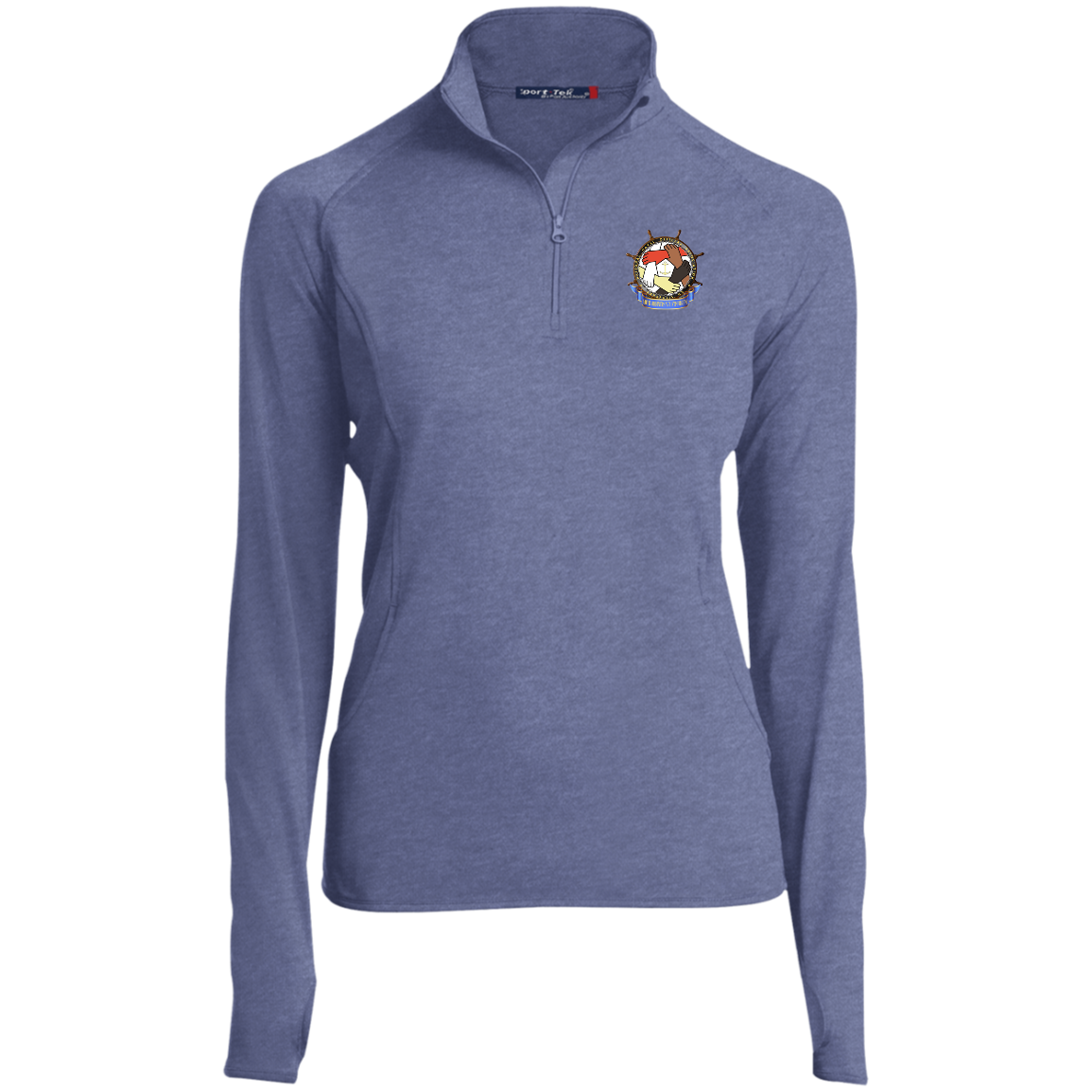 50th Anniversary Ladies' 1/2 Zip Performance Pullover