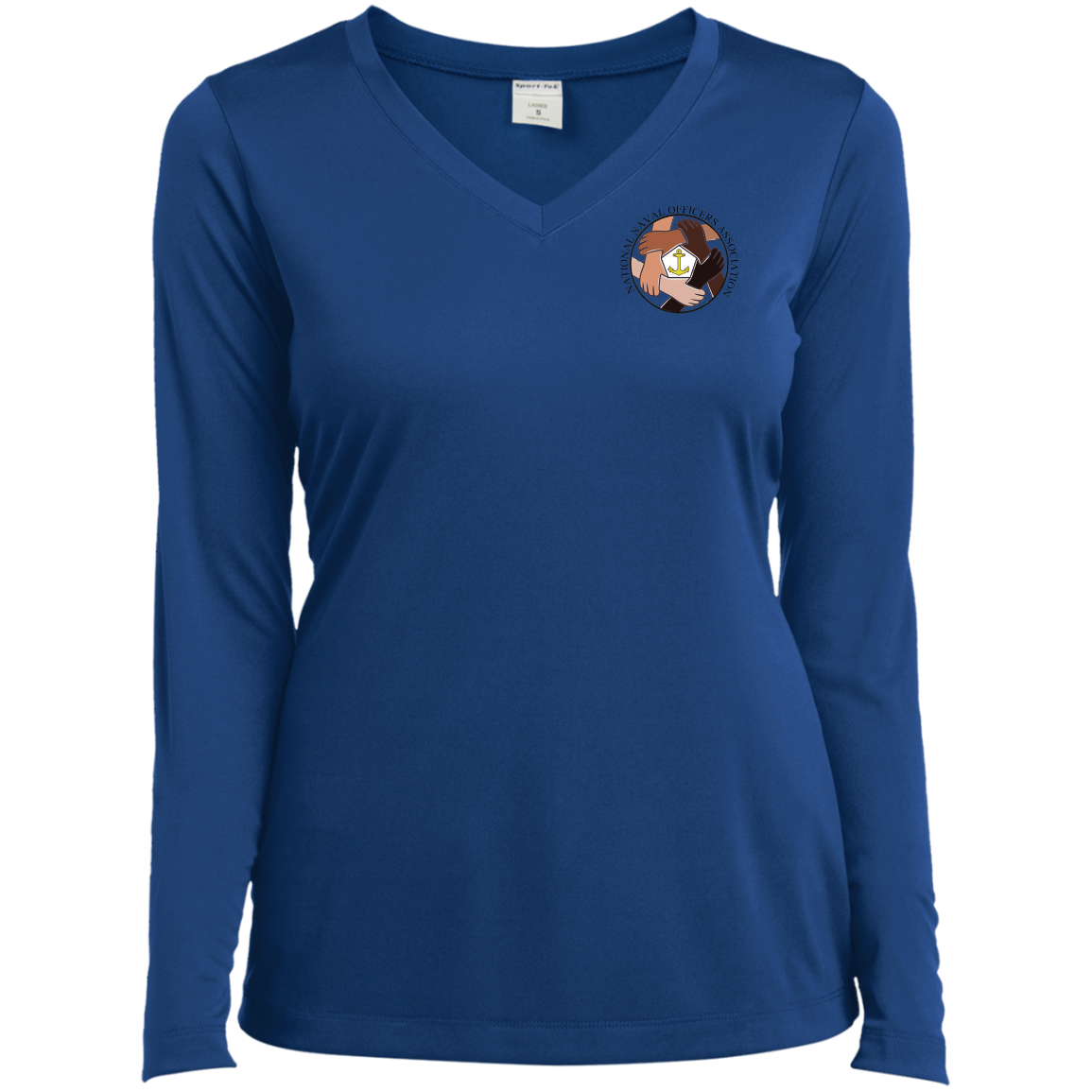 Ladies’ Long Sleeve Performance V-Neck Tee