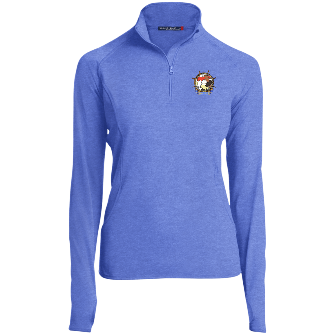 50th Anniversary Ladies' 1/2 Zip Performance Pullover