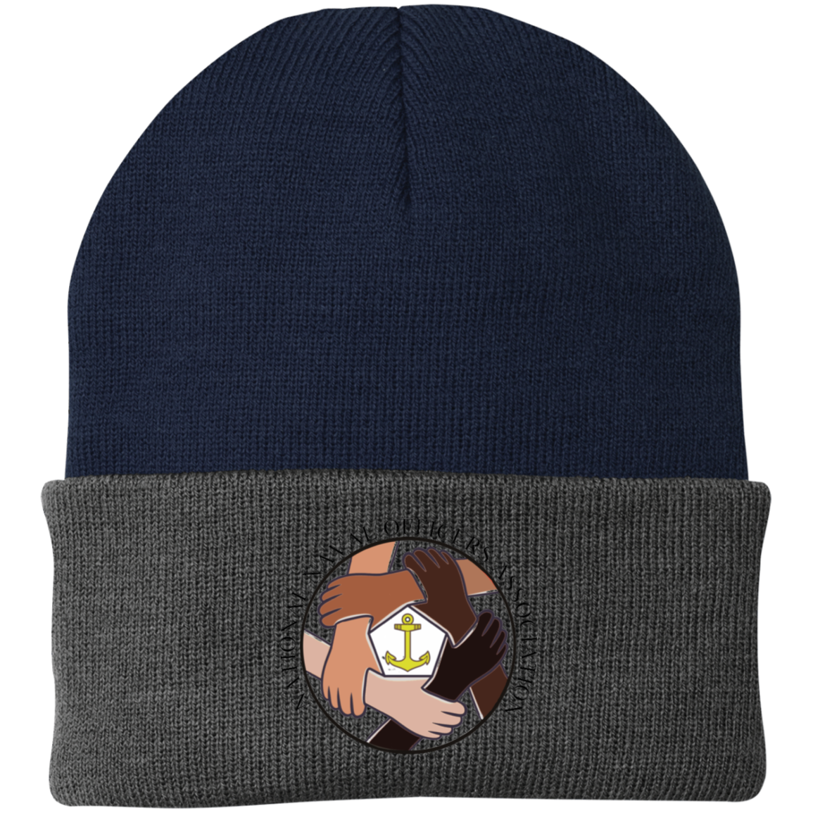 Embroidered Knit Cap