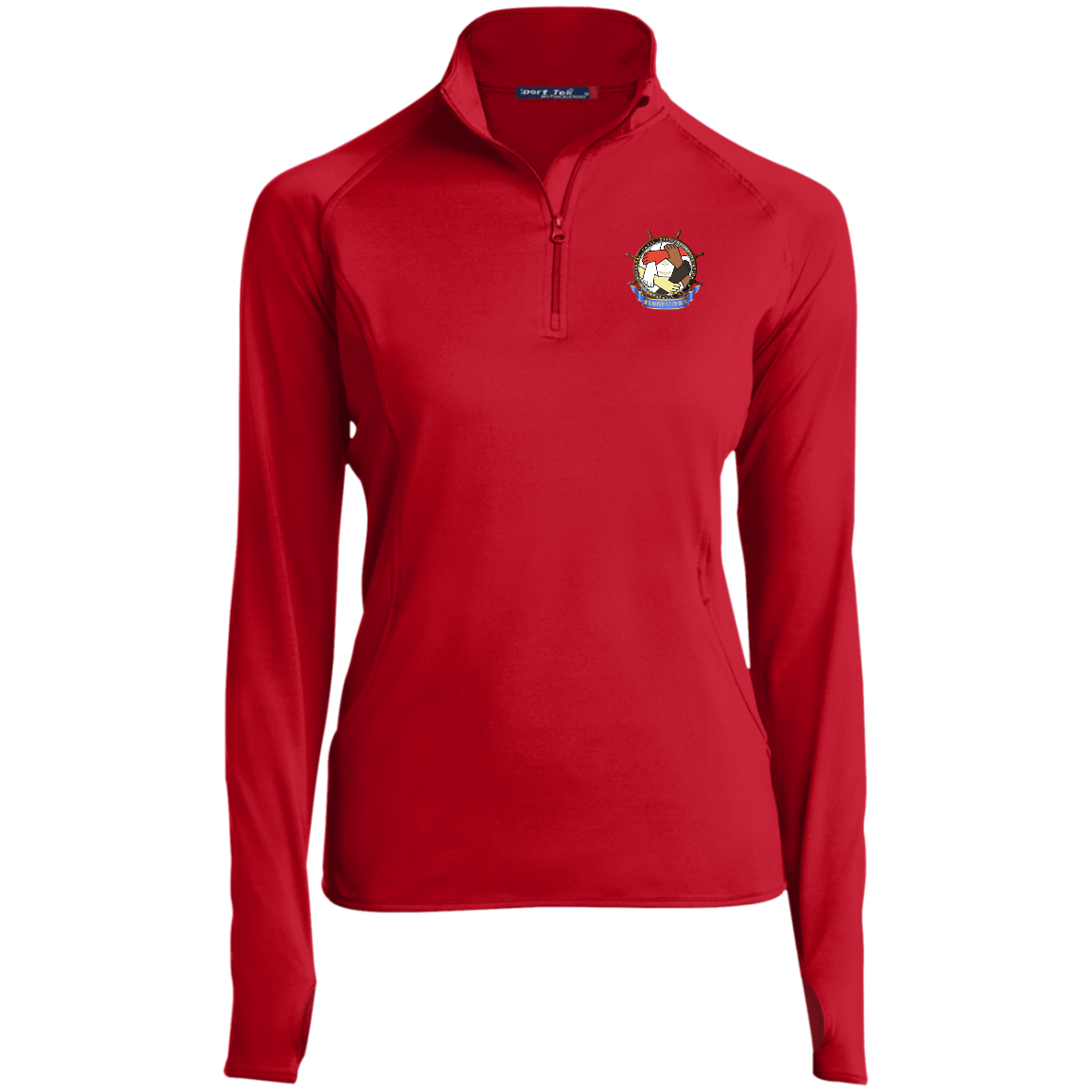 50th Anniversary Ladies' 1/2 Zip Performance Pullover