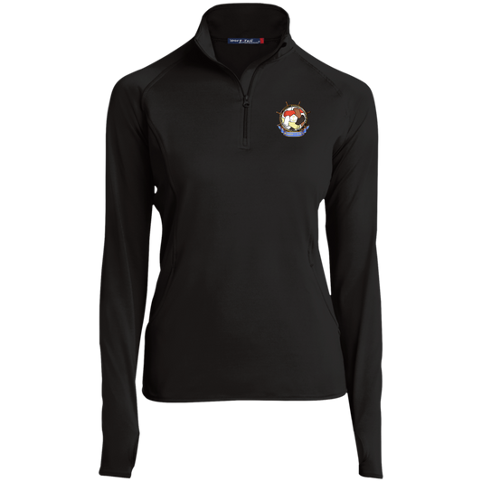 50th Anniversary Ladies' 1/2 Zip Performance Pullover