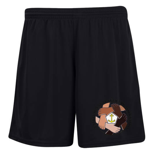 Ladies' Moisture-Wicking 7 inch Inseam Training Shorts